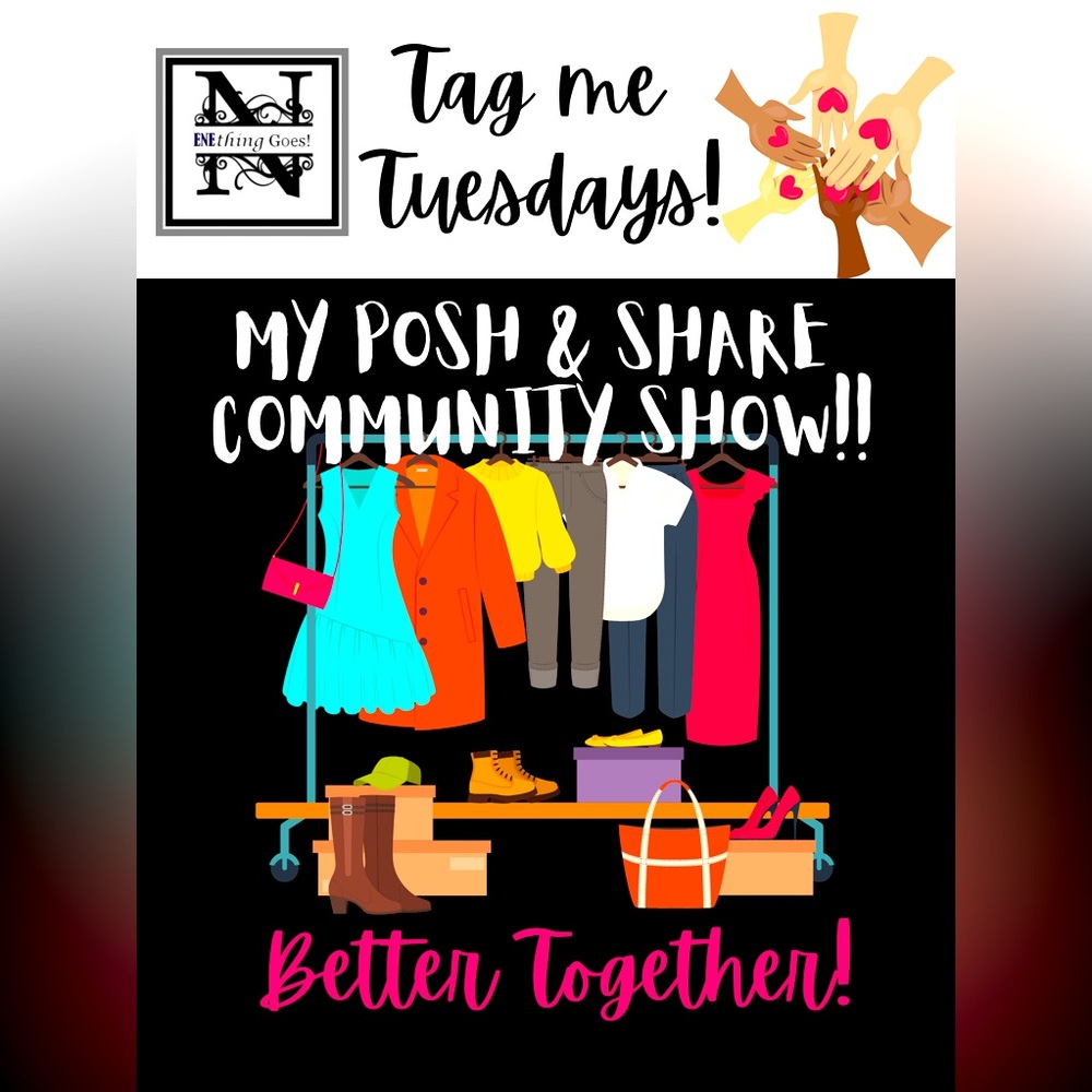 LIKE THIS POST FOR NOTIFICATION - My Tag Me Tuesdays Live Community Show!